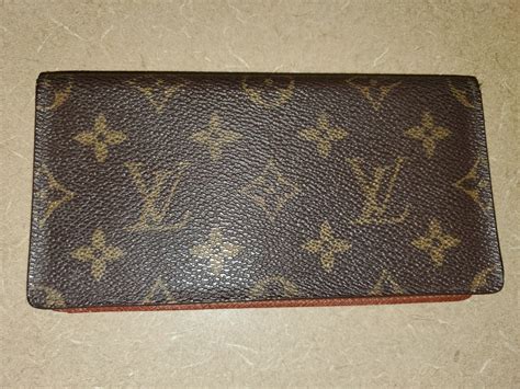 louis vuitton checkbook new|vintage louis vuitton checkbook wallet.